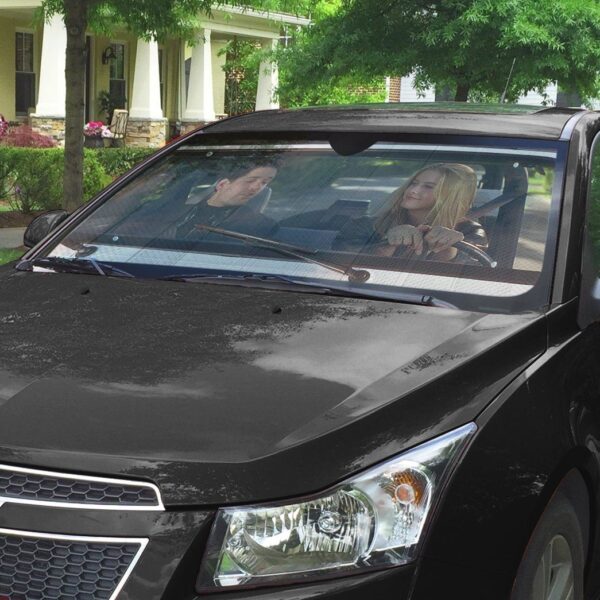 Gearhumans 3D Clueless Car Auto Sunshade GS2804212 Auto Sunshade