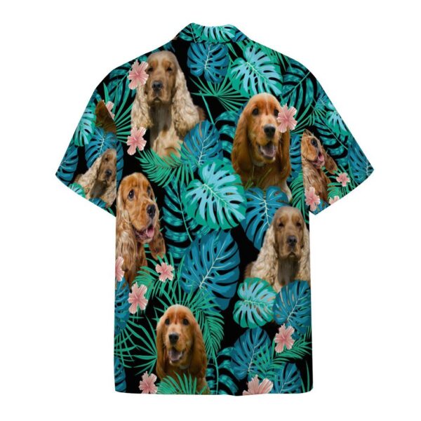 Gearhumans 3D Cocker Spaniel Dog Summer Custom Short Sleeve Shirt GW1905214 Hawai Shirt