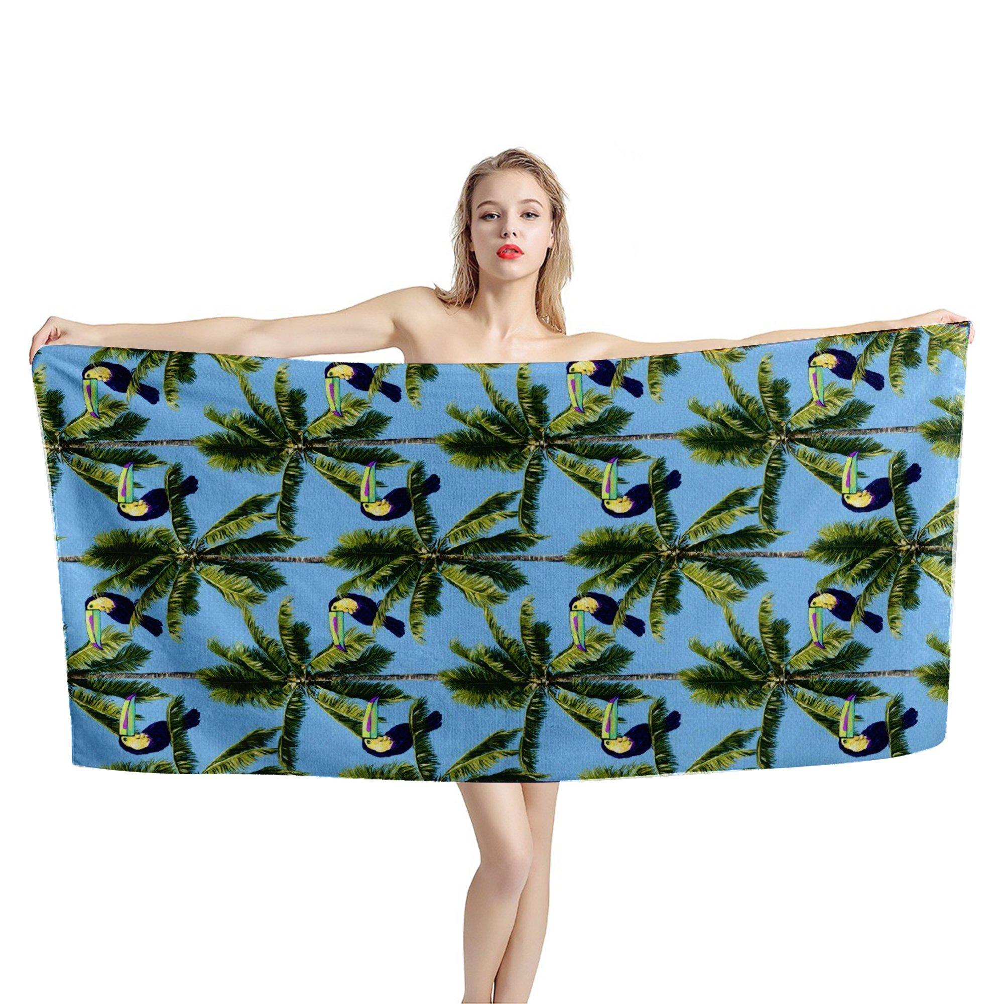 Gearhumans 3D Coconut Tree Beach Towel GJ14052122 Towel