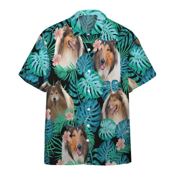 Gearhumans 3D Collie Dog Summer Custom Short Sleeve Shirt GW19052114 Hawai Shirt Short Sleeve Shirt S
