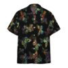 Gearhumans 3D Colorful Butterflies Custom Hawaii Shirt GO13052122 Hawai Shirt Short Sleeve Shirt S