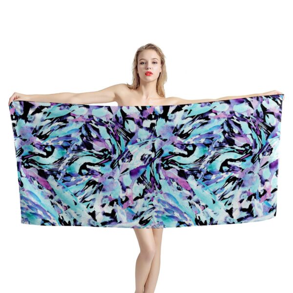 Gearhumans 3D Colorful Pattern Beach Towel GJ14052113 Towel