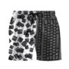 Gearhumans 3D Computer Keyboard Custom Beach Shorts Swim Trunks GS13052114 Men Shorts Men Shorts S