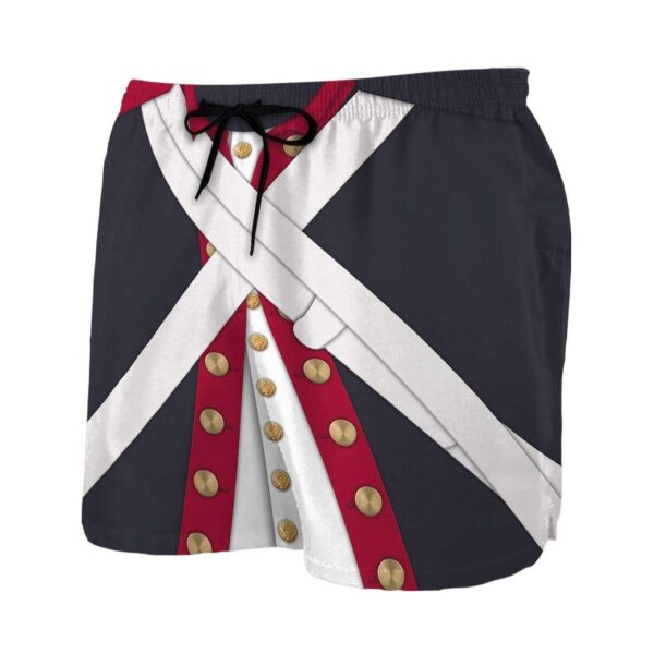 Gearhumans 3D Continental Army Custom Beach Shorts Swim Trunks GV10077 Men Shorts