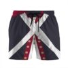 Gearhumans 3D Continental Army Custom Beach Shorts Swim Trunks GV10077 Men Shorts Men Shorts S