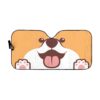 gearhumans 3D Corgi Custom Car Auto Sunshade GW11058 Auto Sunshade 57''x27.5''