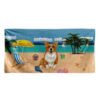 Gearhumans 3D Corgi Dog Custom Beach Towel GW11052119 Towel Towel 60''x30''