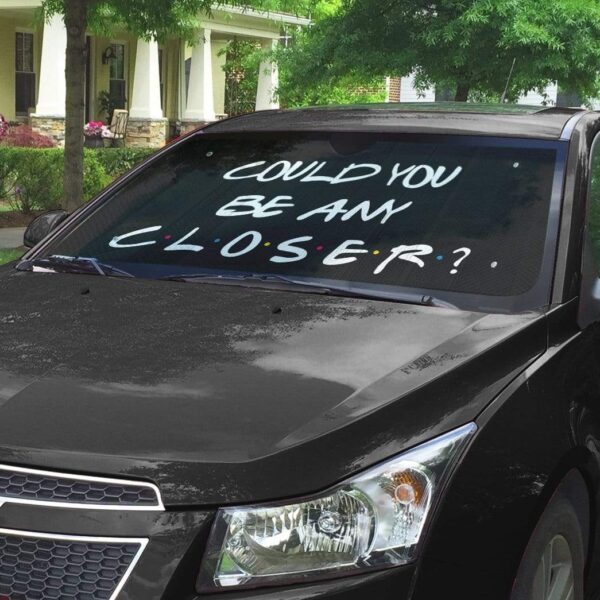 gearhumans 3D Could You Be Any Closer Custom Auto Car Sunshade GN07073 Auto Sunshade