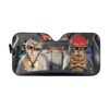 gearhumans 3D Couple Bengal Cat Custom Car Auto Sunshade GV300716 Auto Sunshade 57''x27.5''