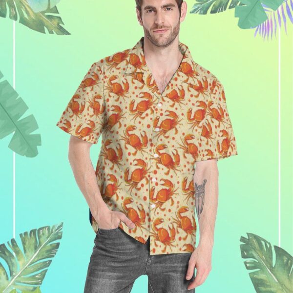 Gearhumans 3D Crabs Hawaii Shirt ZK14041 Hawai Shirt 