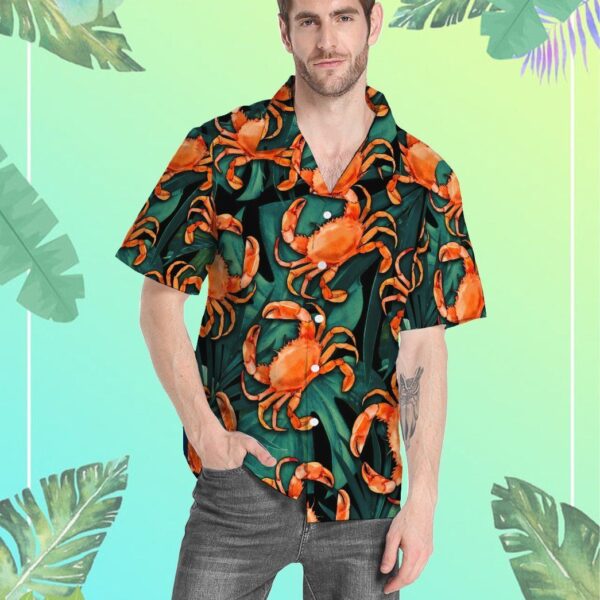 Gearhumans 3D Crabs Hawaii Shirt ZK14042 Hawai Shirt 