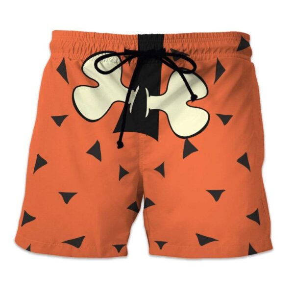Gearhumans 3D Custom Beach Shorts Flintstones Bamm Bamm GA27033 Men Shorts Men Shorts S 