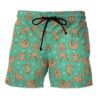 Gearhumans 3D Custom Beach Shorts Swim Trunks Yoga Sloth GZ03052 Men Shorts Men Shorts S