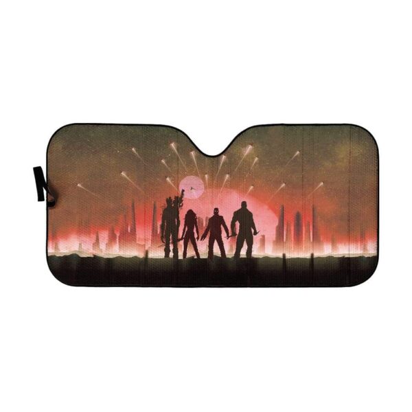 gearhumans 3D Custom Car Auto Sunshade Galaxy Protectors GA10035 Auto Sunshade 57''x27.5'' 