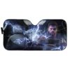 gearhumans 3D Custom Car Auto Sunshade God Carbreaker GA22027 Auto Sunshade 57''x27.5'' 