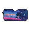 gearhumans 3D Custom Car Auto Sunshade Gotta Go Fast GT28021 Auto Sunshade 57''x27.5''