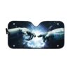 gearhumans 3D Custom Car Auto Sunshade The Creation Of Astronaut GM21024 Auto Sunshade 57''x27.5''