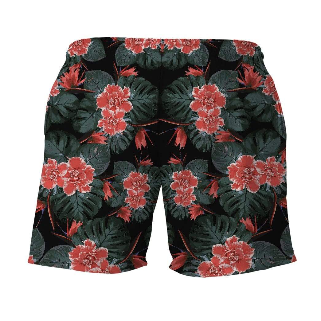 Gearhumans 3D Custom Sleeve Hawaiian Beach Shorts Swim Trunks GD29049 Men Shorts