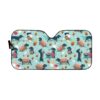 gearhumans 3D Dachshund Dog Fast Food Custom Auto Car Sunshade GW12053 Auto Sunshade 57''x27.5''