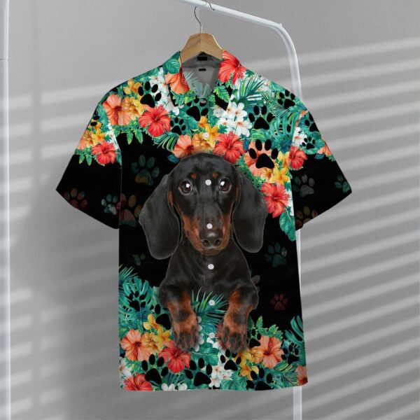Gearhumans 3D Dachshund Hawaii Shirt ZZ02045 Hawai Shirt 