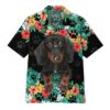 Gearhumans 3D Dachshund Hawaii Shirt ZZ02045 Hawai Shirt Short Sleeve Shirt S