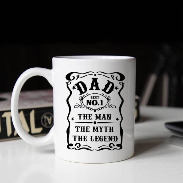 Gearhumans 3D Dad The Man The Myth The Legend Mug ZK1405219 Mug 