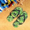 Gearhumans 3D Dairy Cow Flip Flop ZZ2605213 Flipflop Women 35EU