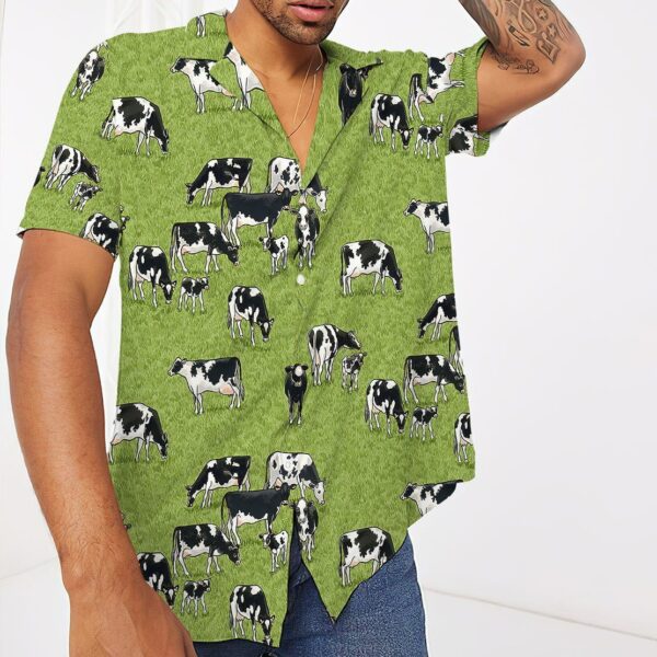 Gearhumans 3D Dairy Cow Hawaii Shirt ZZ2605212 Hawai Shirt 