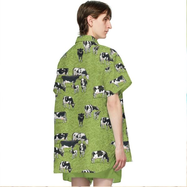 Gearhumans 3D Dairy Cow Hawaii Shirt ZZ2605212 Hawai Shirt 