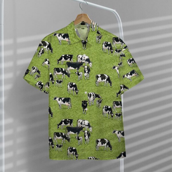 Gearhumans 3D Dairy Cow Hawaii Shirt ZZ2605212 Hawai Shirt 