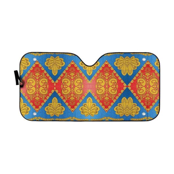 gearhumans 3D David Bowie Custom Car Auto Sunshade GL210825 Auto Sunshade 57''x27.5'' 