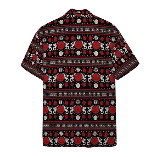 Gearhumans 3D D&D Dungeons and Dragons Ugly Sweater Custom Hawaii Shirt GO24052112 3D Apparel