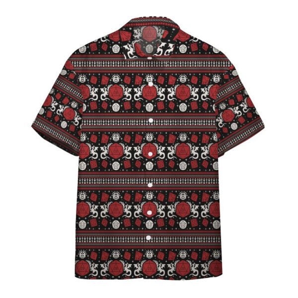 Gearhumans 3D D&D Dungeons and Dragons Ugly Sweater Custom Hawaii Shirt GO24052112 3D Apparel Hoodie S 