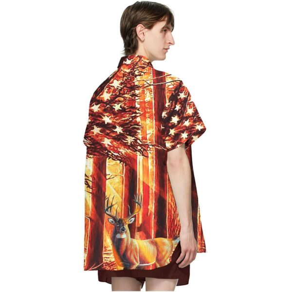 Gearhumans 3D Deer Hunting Hawaii Shirt ZZ0505213 Hawai Shirt 