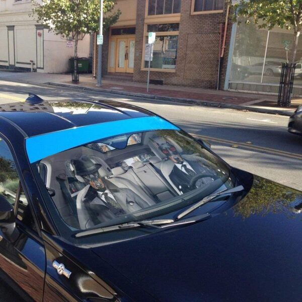 gearhumans 3D Detective Doberman Pinscher Auto Sunshade GL25067 Auto Sunshade 