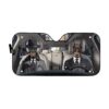 gearhumans 3D Detective Doberman Pinscher Auto Sunshade GL25067 Auto Sunshade 57''x27.5'' 