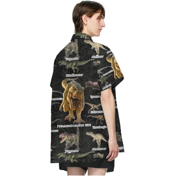 Gearhumans 3D Dinosaur Hawaii Shirt ZZ07047 Hawai Shirt 