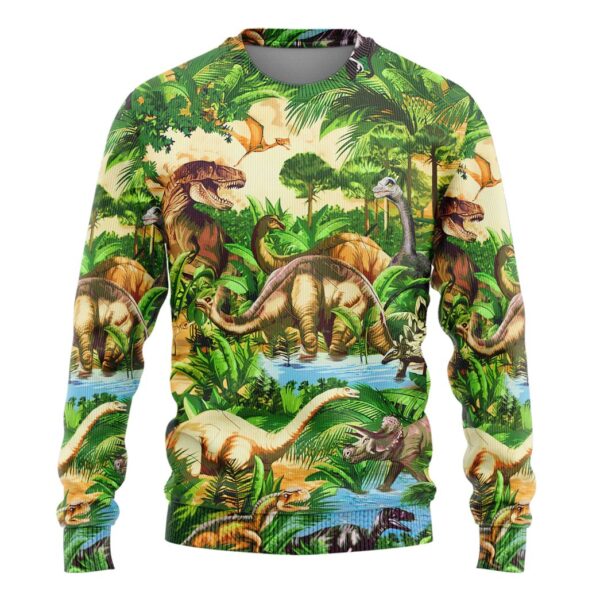 Gearhumans 3D Dinosaur Tshirt Hoodie Apparel ZZ2505214 3D Apparel Long Sleeve S