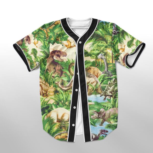 Gearhumans 3D Dinosaur World Custom Jersey Shirt GW0107219 Jersey Shirt