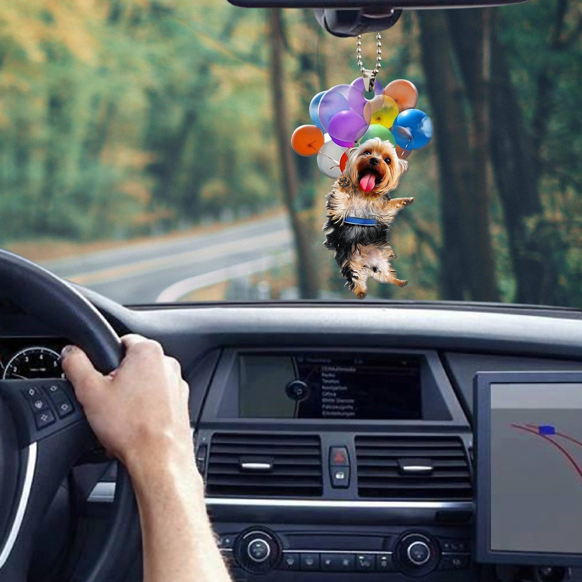 Gearhumans 3D Dog Balloon Car Hanging GJ27052115 Car Hanging