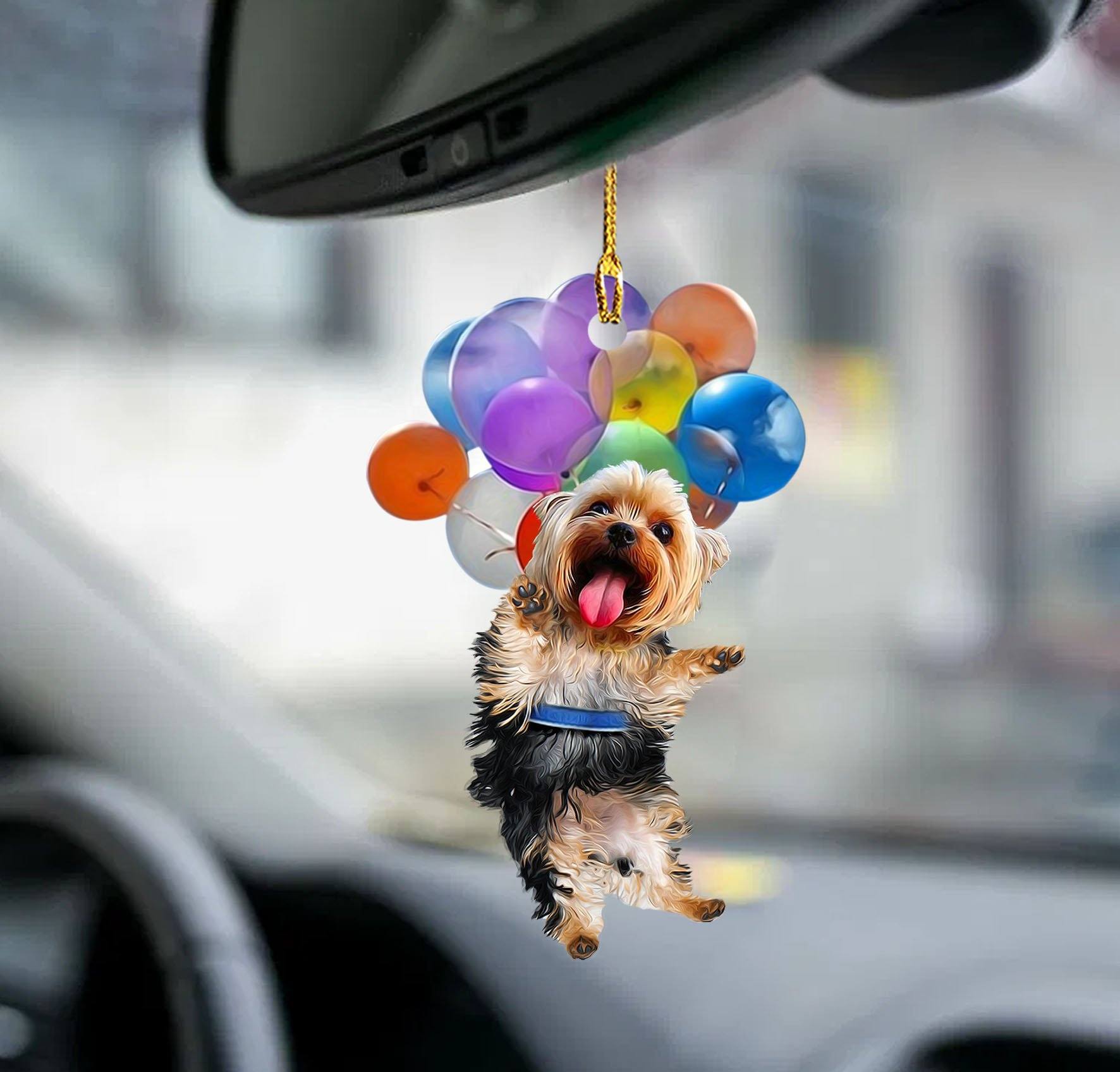Gearhumans 3D Dog Balloon Car Hanging GJ27052115 Car Hanging