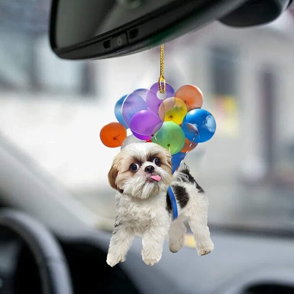Gearhumans 3D Dog Balloon Car Hanging GJ27052116 Car Hanging