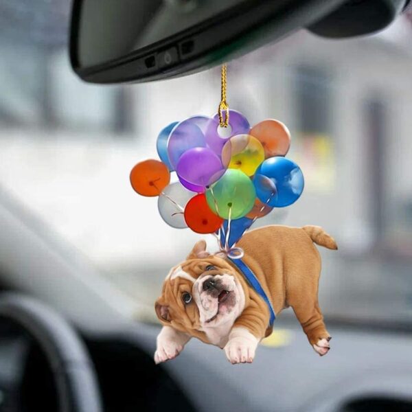 Gearhumans 3D Dog Balloon Car Hanging GJ27052117 Car Hanging