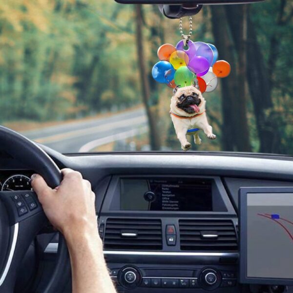 Gearhumans 3D Dog Balloon Car Hanging GJ27052118 Car Hanging 