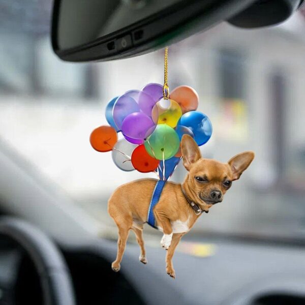 Gearhumans 3D Dog Balloon Car Hanging GJ31052101 Car Hanging