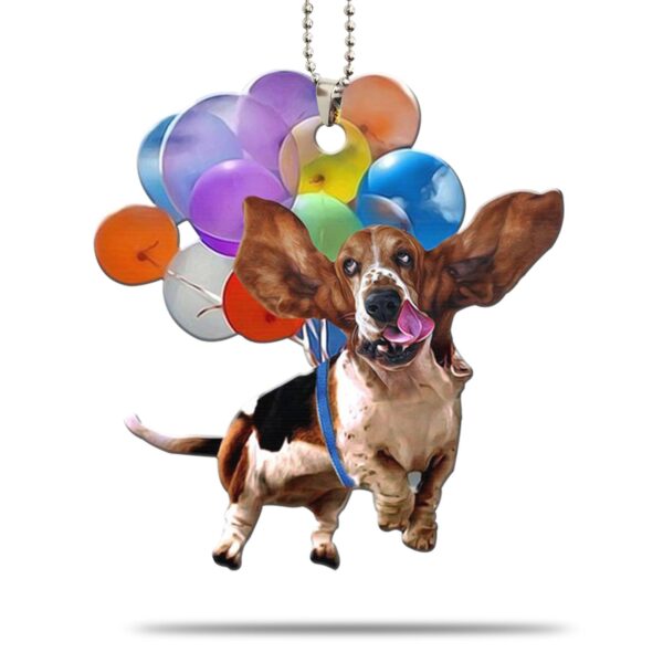 Gearhumans 3D Dog Balloon Car Hanging GJ31052104 Car Hanging Car Hanging/1 Pack
