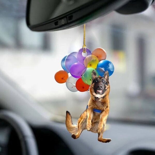 Gearhumans 3D Dog Balloon Car Hanging GJ31052105 Car Hanging