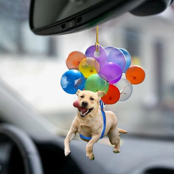 Gearhumans 3D Dog Balloon Car Hanging GJ31052110 Car Hanging