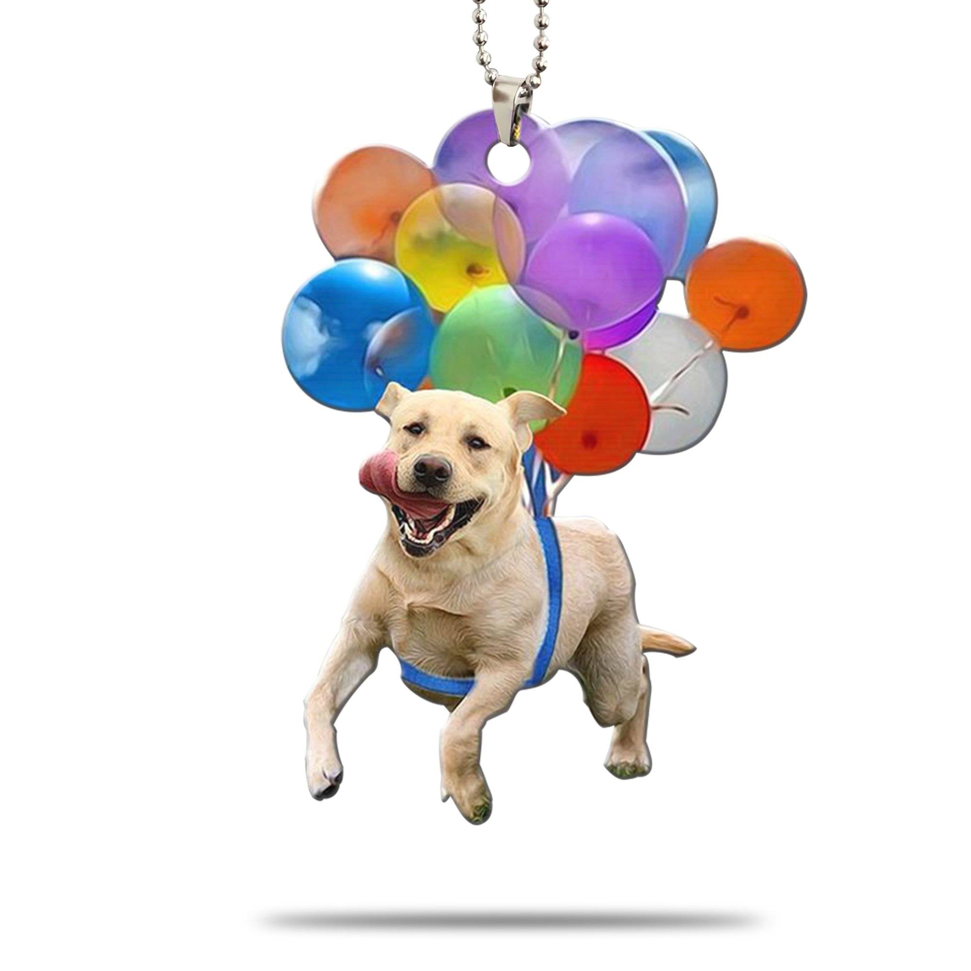 Gearhumans 3D Dog Balloon Car Hanging GJ31052110 Car Hanging Car Hanging/1 Pack