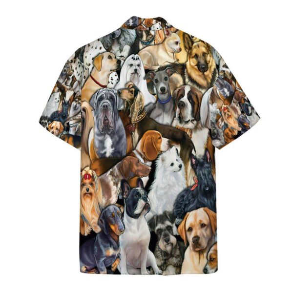 Gearhumans 3D Dog World Custom Short Sleeve Shirt GS06052112 Hawai Shirt
